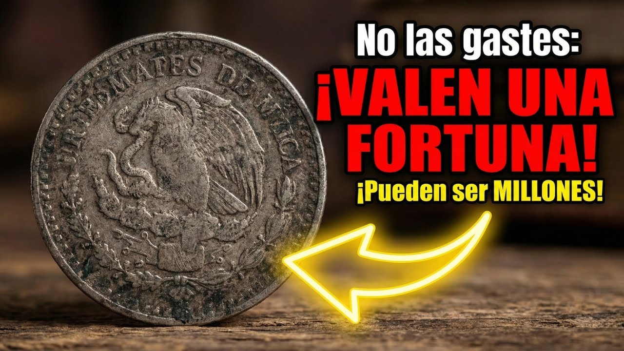 No las gastes: Estas Monedas de 20 Pesos y Plata valen una FORTUNA en 2026