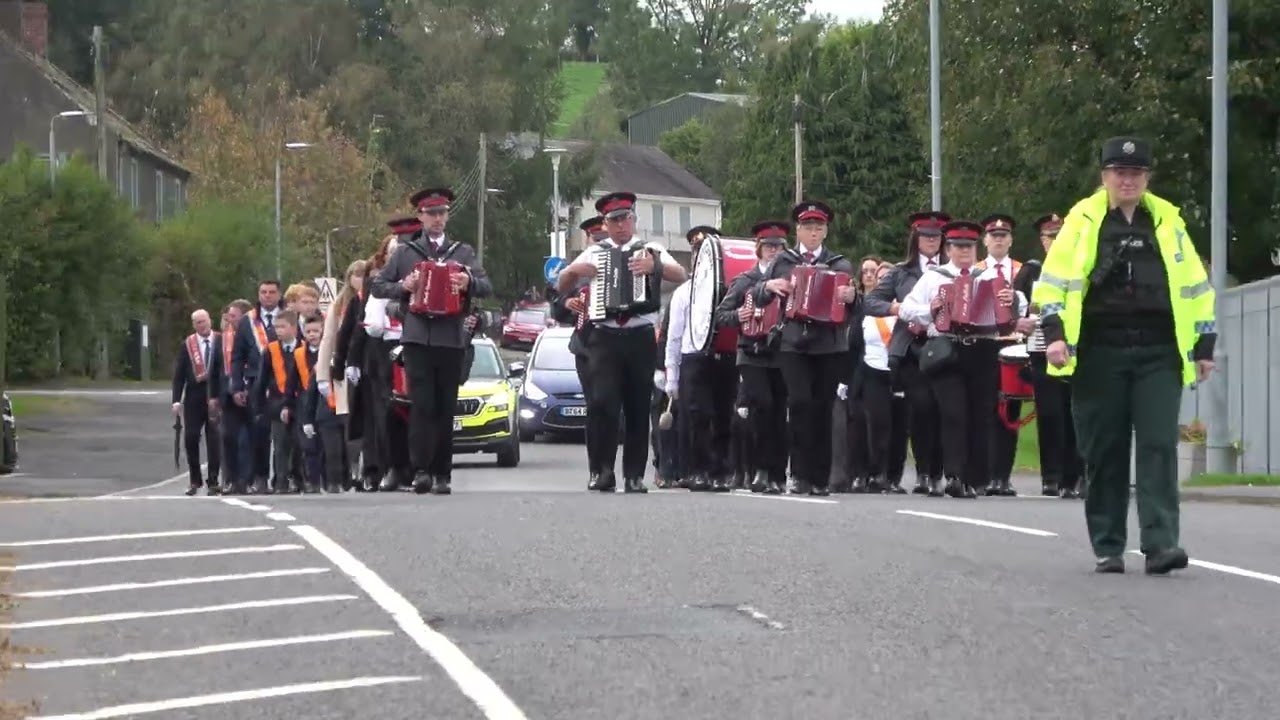 Knockloughrim Accordion Band @ Mountnorris WLOL 24 50th Anniversary Parade 2025 (3)