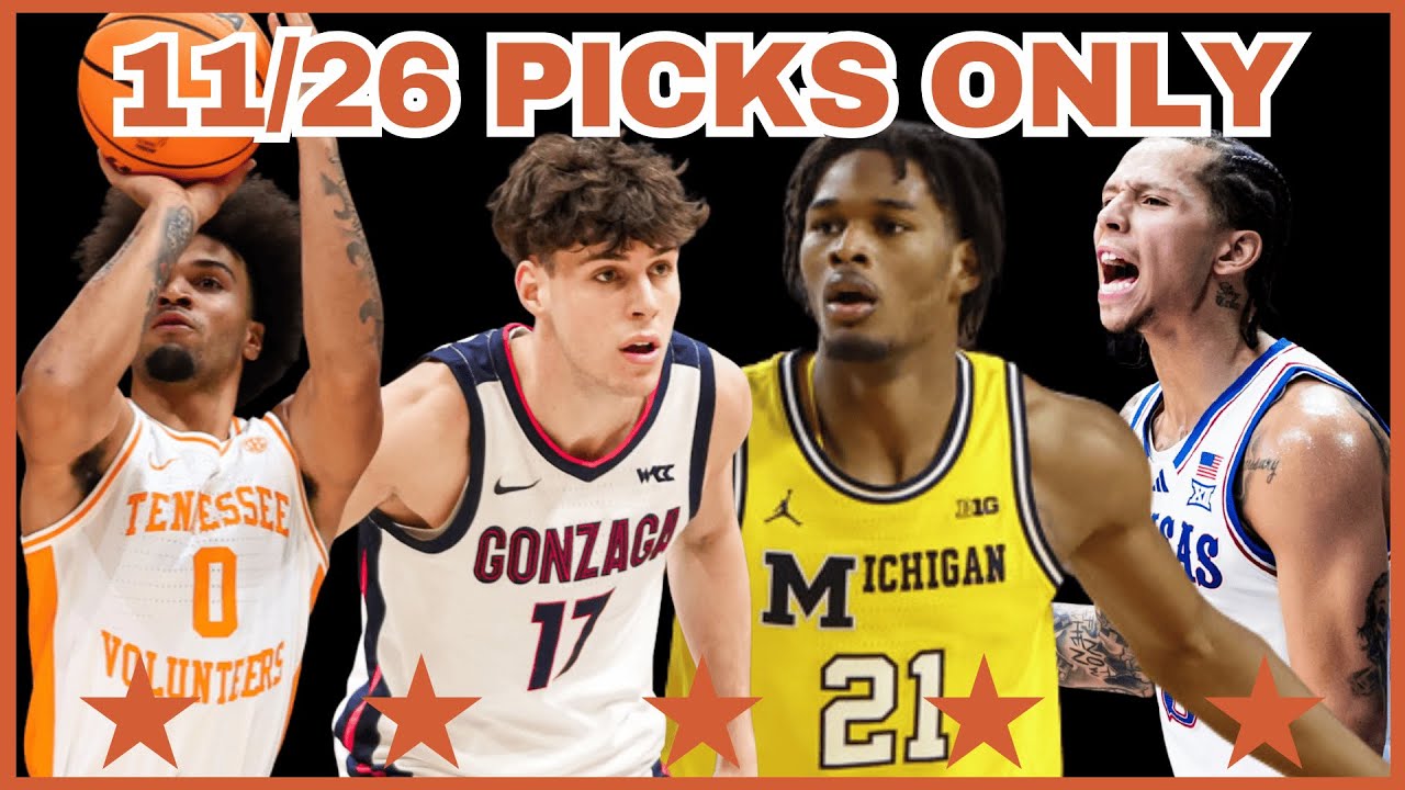 College Basketball PICKS ONLY - Wednesday, November 26th | TCE Trims