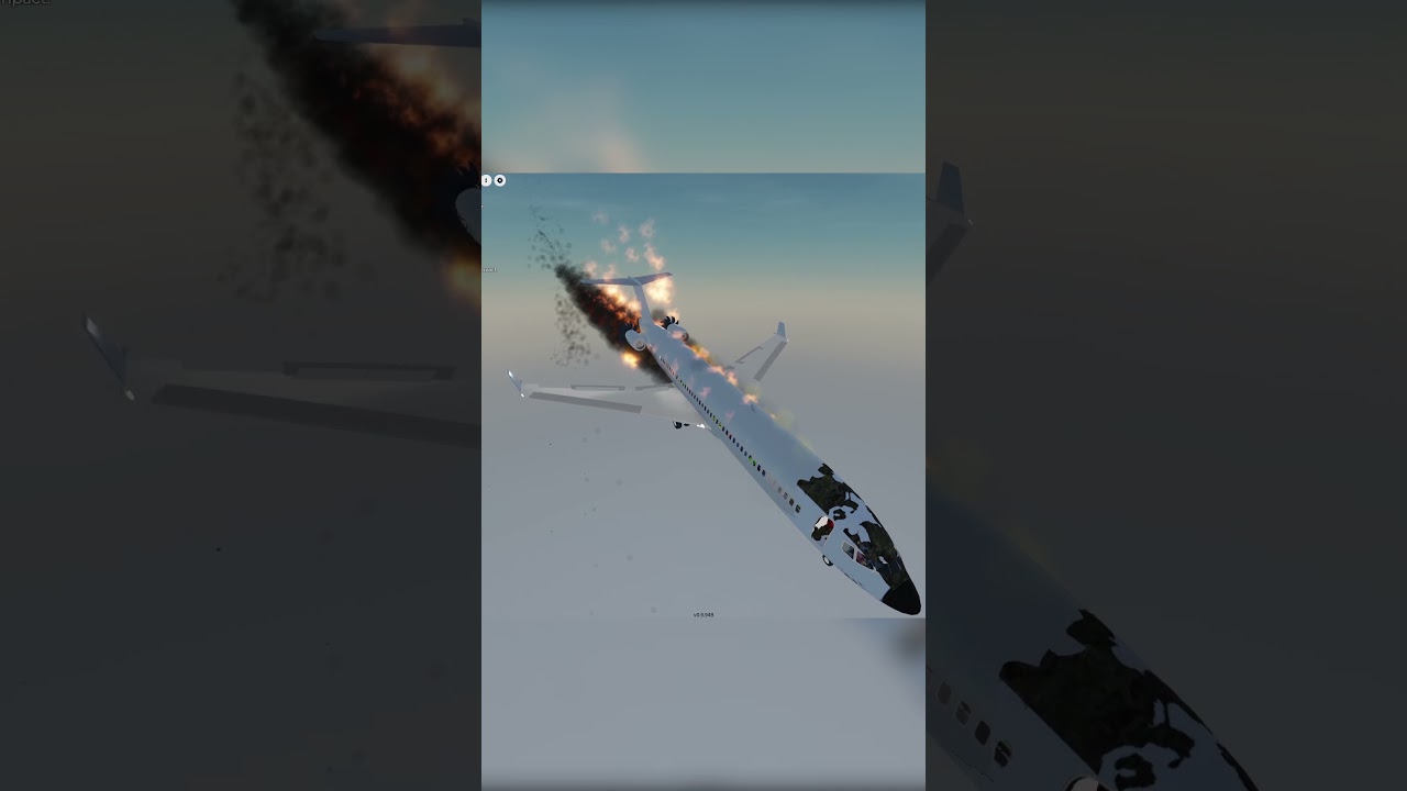 Roblox's Most PATHETIC Pilot Crashes Plane!