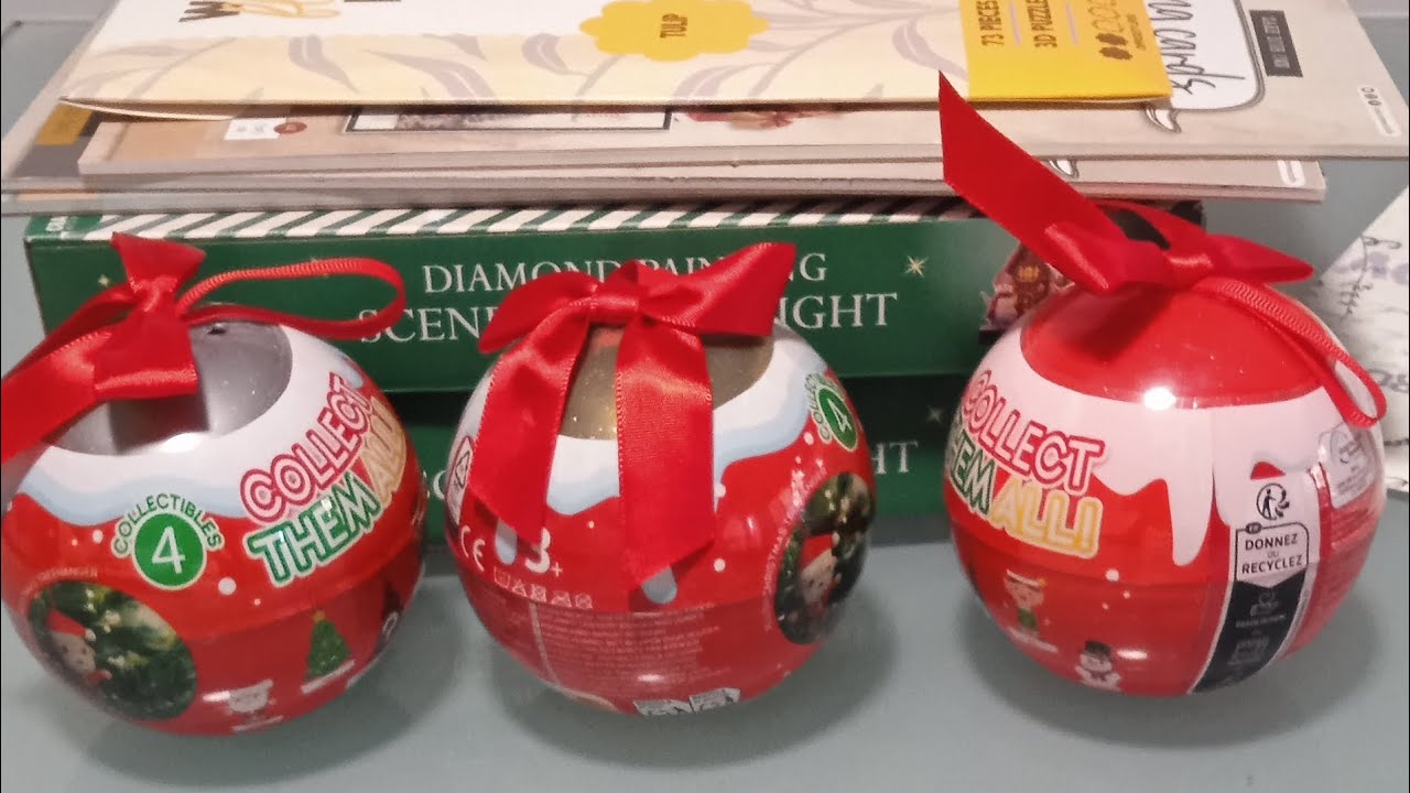 Palline di natale + nuovi acquisti ACTION 🥰