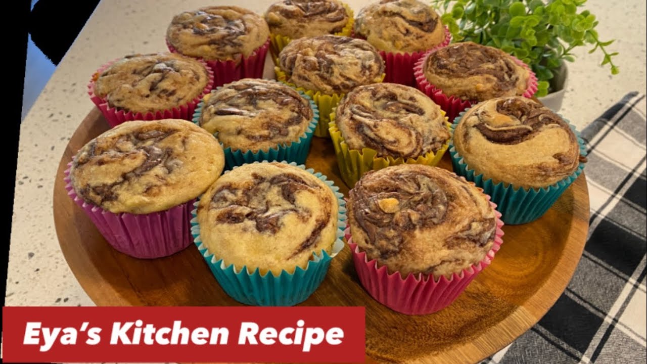 Banana Muffin with Nutella