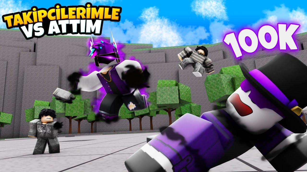 TSB'de Takipçilerimle VS ATTIM! *ÇOK ZORDU!* | Roblox The Strongest Battlegrounds