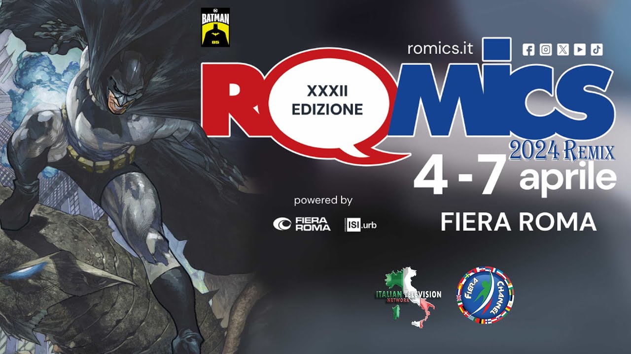 Romics 32 - 2024 Remix | Fiera Roma