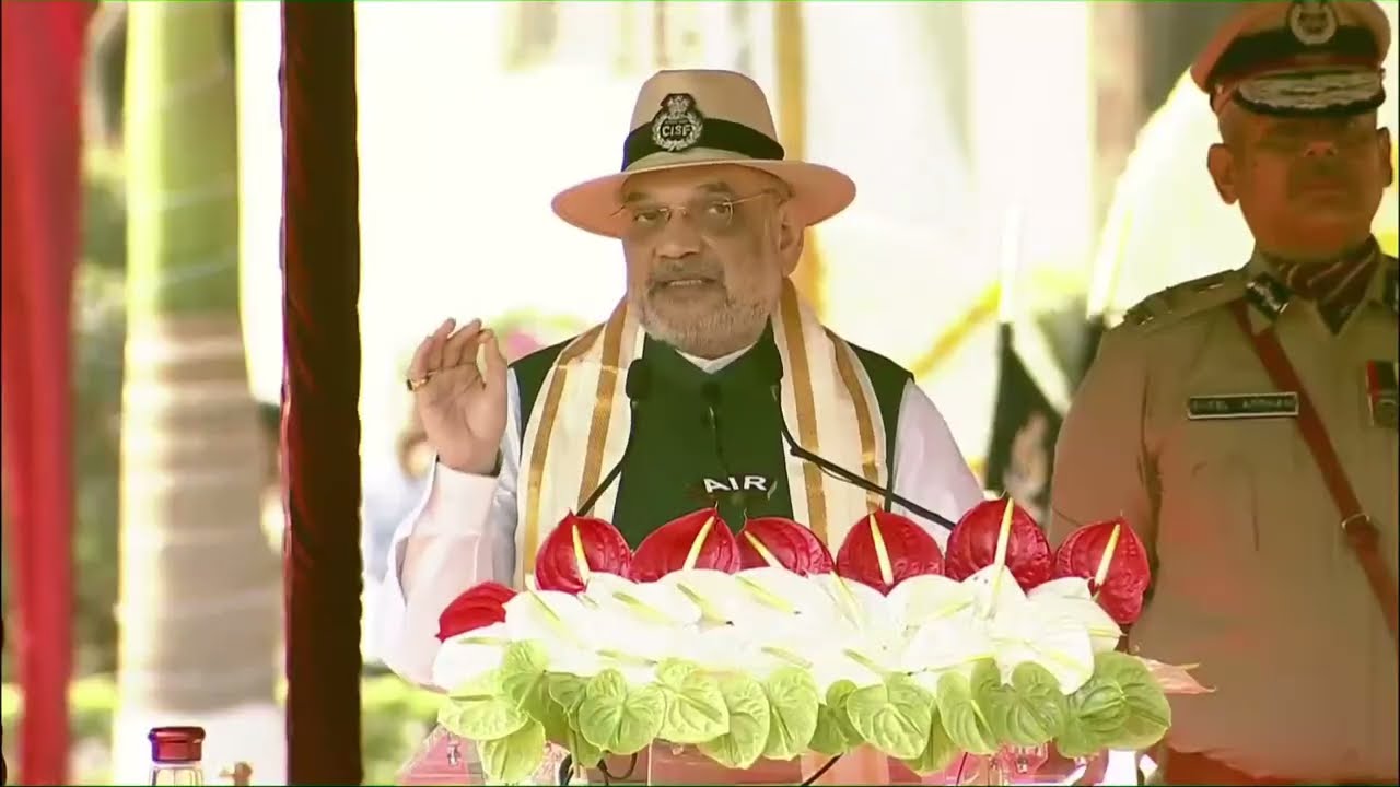 HM Shri Amit Shah&rsquo;s address at 54th Raising Day Parade of CISF in Hyderabad (12 March 2023)