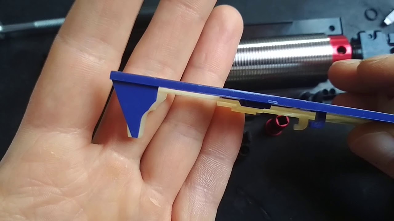 [cz.7 dosyłacz, dysza, komora] ASG Projekt eMka szturmowa -rzut oka;)