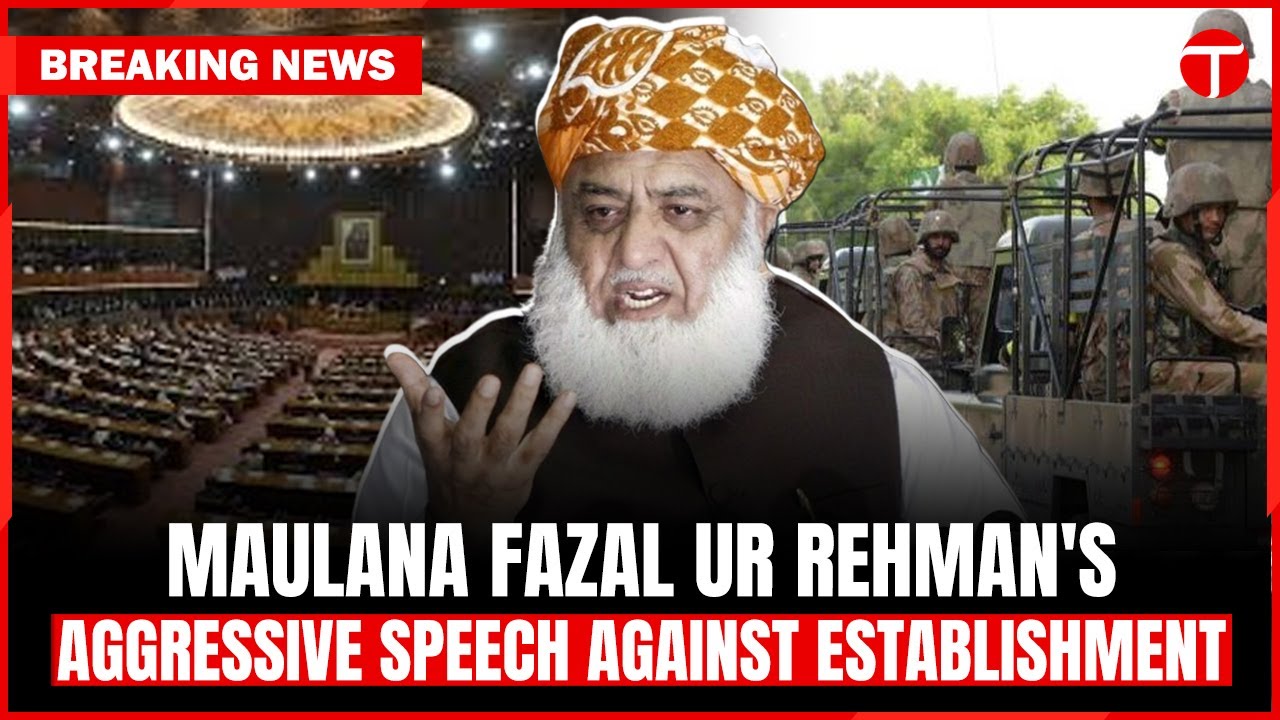 Maulana Fazlur Rehman's Fiery Speech Against Military Operations and Government Policies | NA