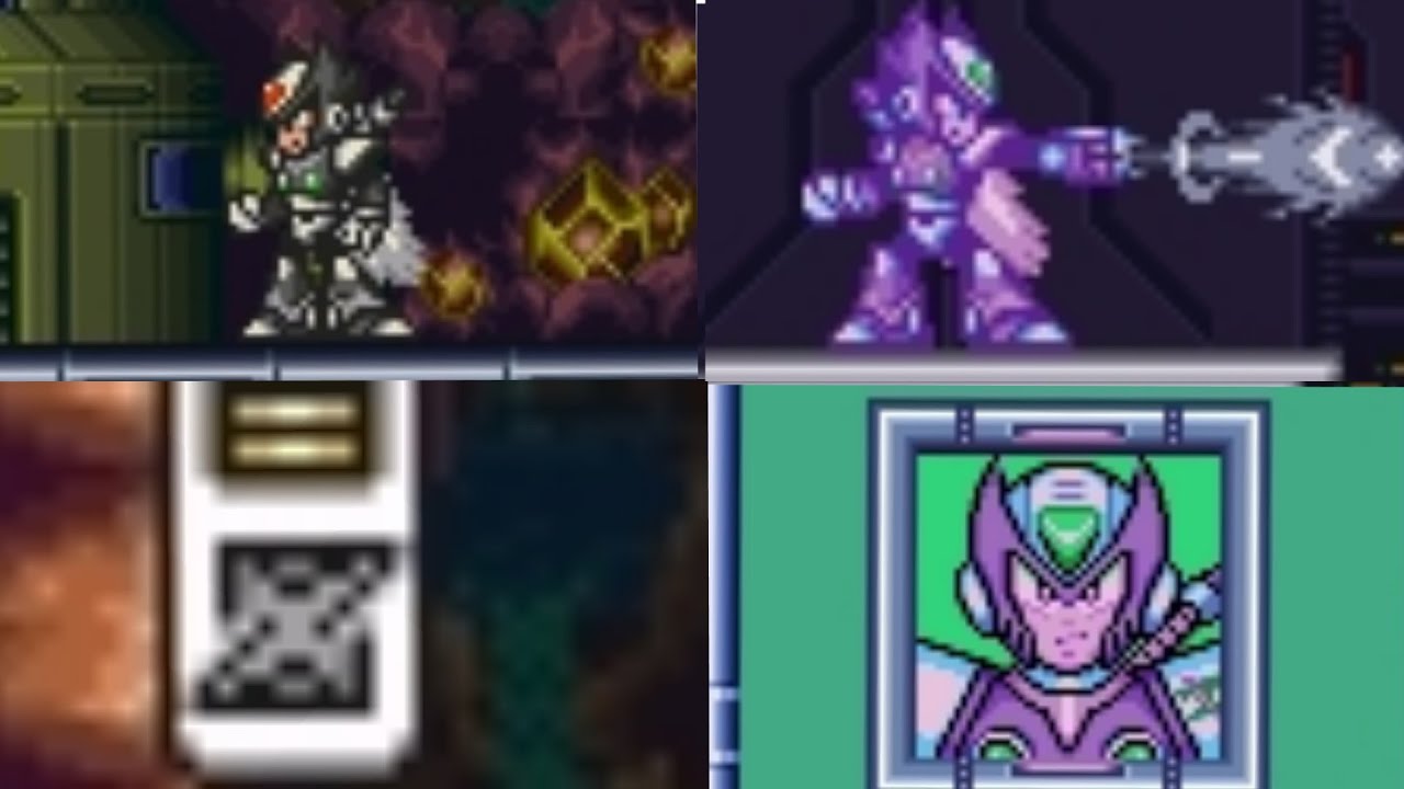 Fake Zero and Nightmare zero in Megaman X3