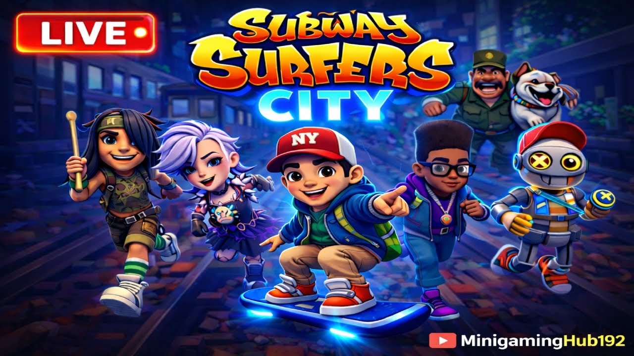 Subway Surfers NEW CITY UPDATE 🚇🔥 LIVE Gameplay Crazy High Score #shortslive #gaming #trending