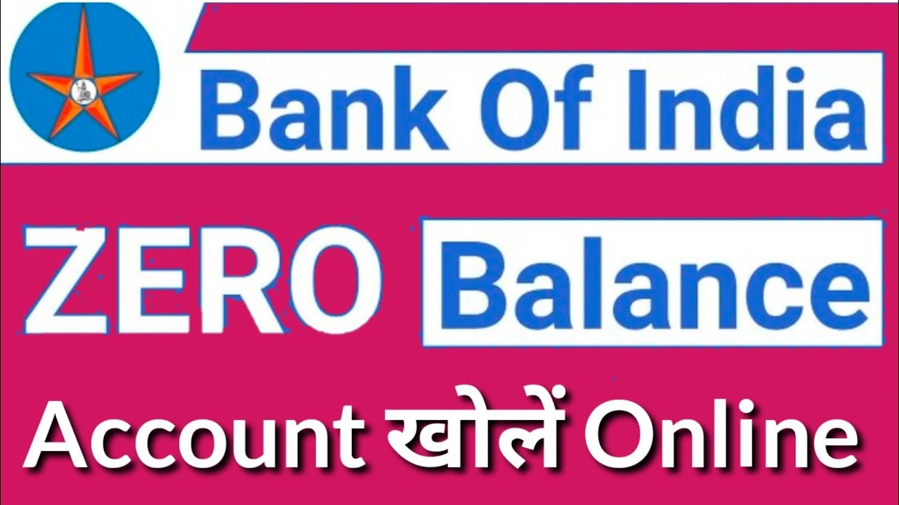 Apply online BOI zero Balance Account in hindi || BOI || How to open Bank of India Online