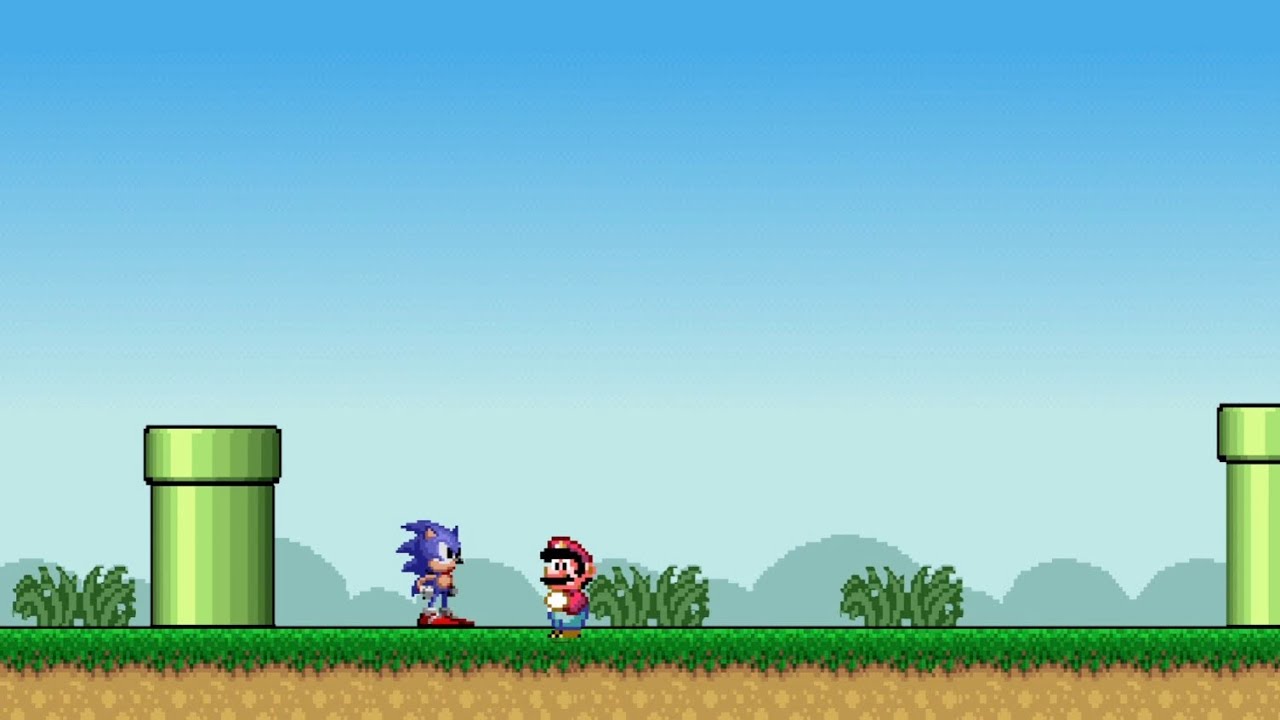 Sonic Lost in Mario World - Gameplay (Full Walkthrough) (Super Mario - Flash Games) (2026 Series)