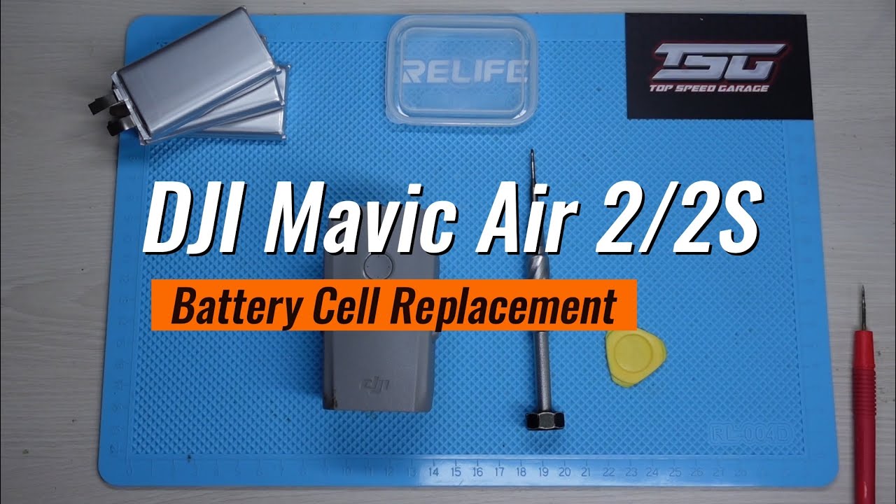 DJI Mavic Air 2/Air 2S Battery Cell Replacement