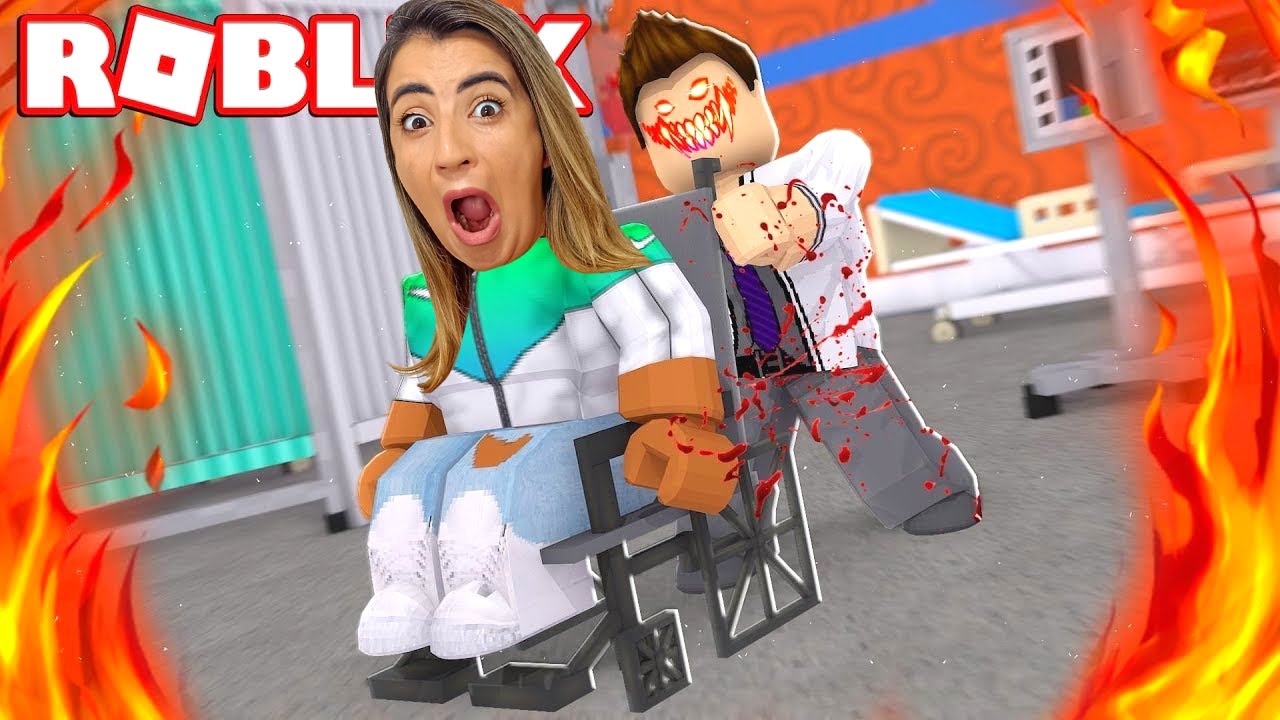 Roblox - ESCAPAMOS DE UM HOSPITAL MALUCO (Escape The Hospital Obby) | Família Rocha Games