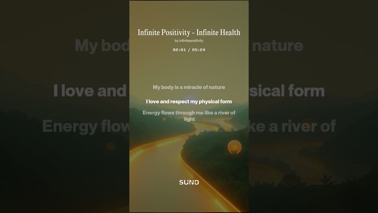 INFINITE POSITIVITY - INFINITE HEALTH | Organic Tech House for Subconscious Health Reprogramming