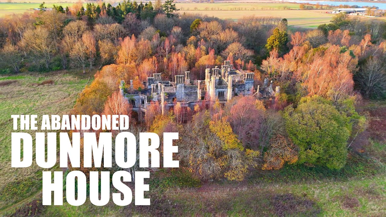 The abandoned Dunmore House