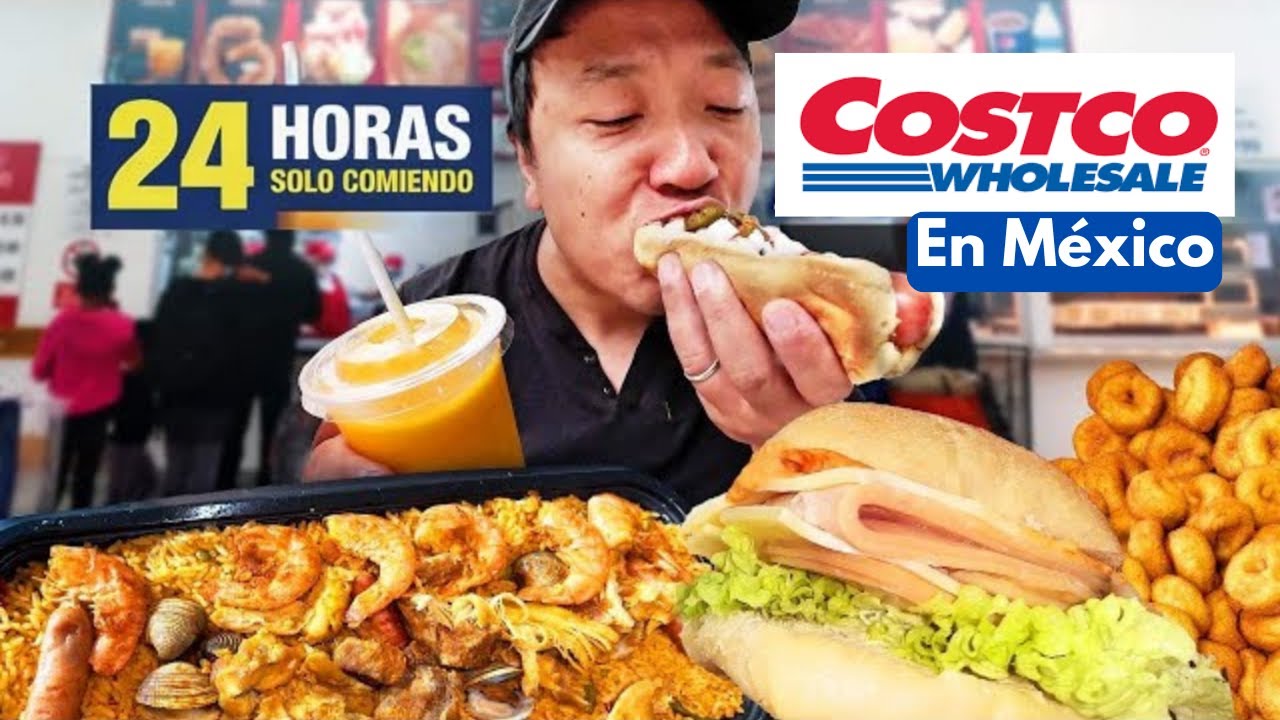 Comí SOLO en Costco México por 24 Horas!