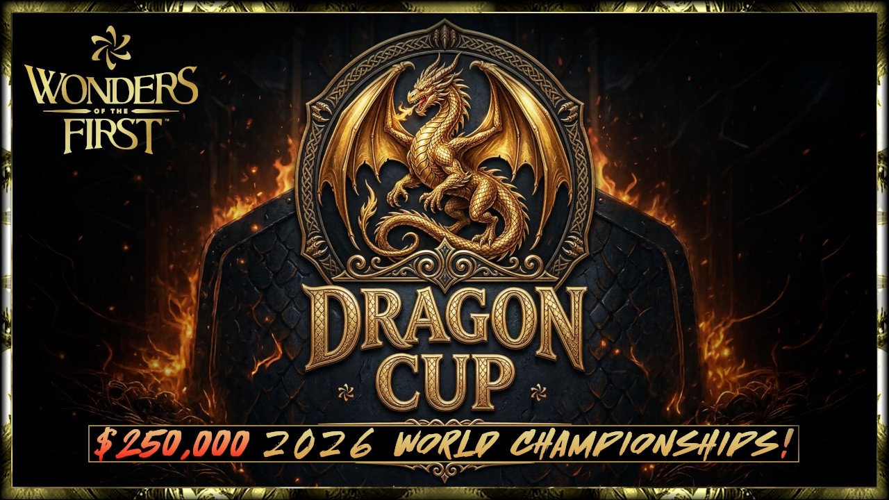 $250,000 in CASH⁉️ 2026 Dragon Cup World Championship announced for Wonders of The First❗
