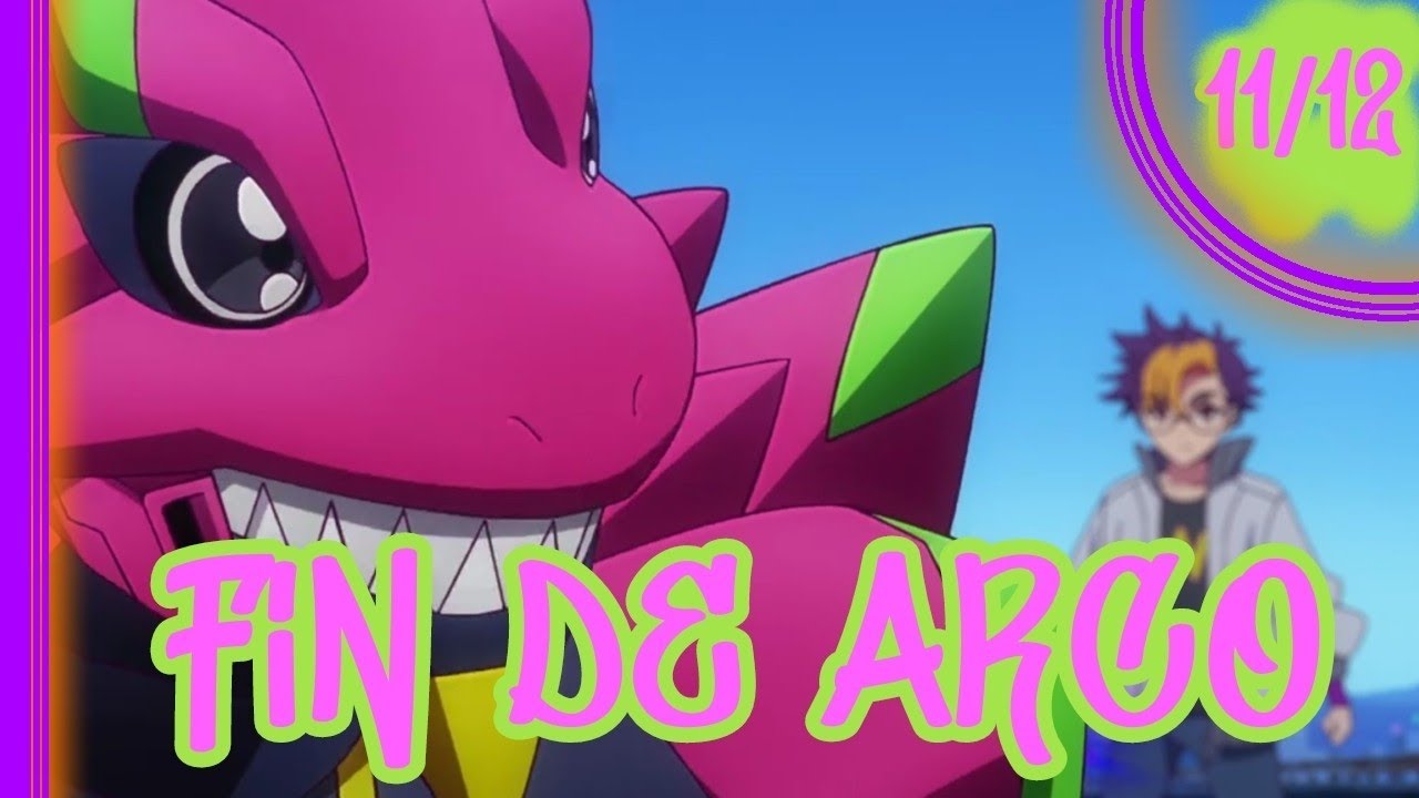 Analizando y comentando Digimon Beat Break (11 y 12) " Un final ardiente. Gekkomon, ¡EVOLUCIONA!."