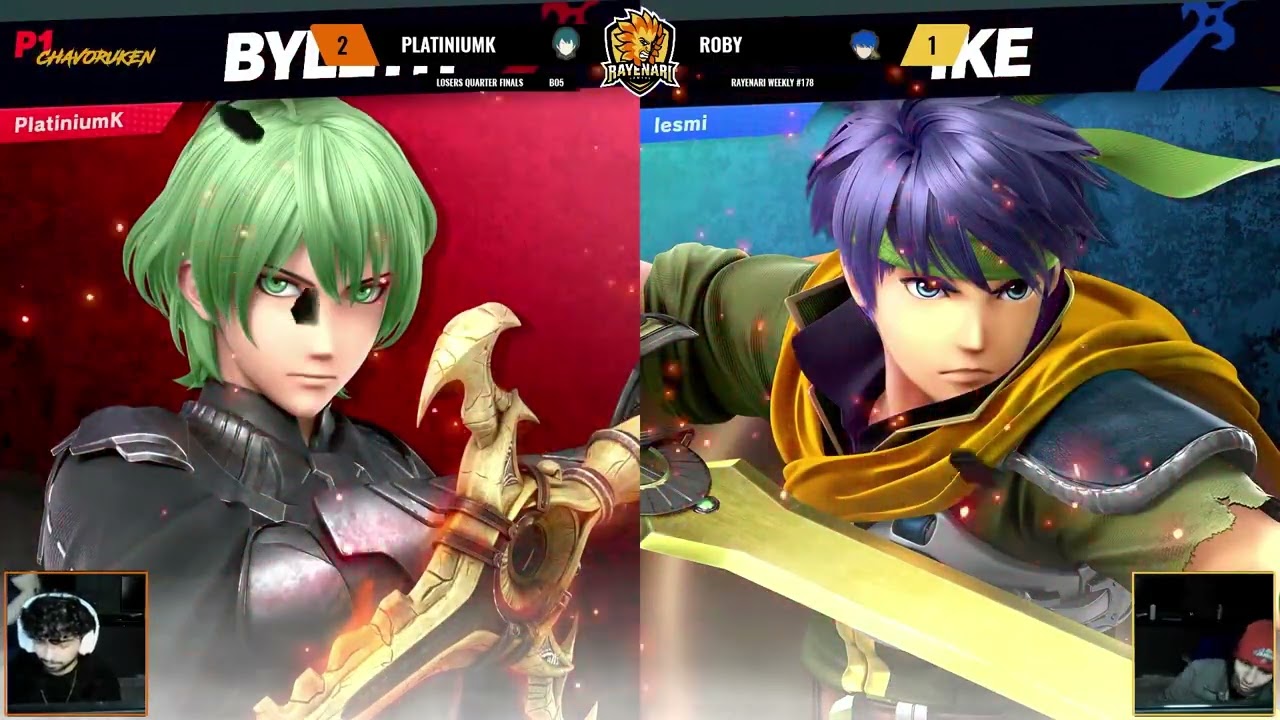 Rayenari Weekly 178 - Losers QF - PlatiniumK Vs. Roby - SSBU
