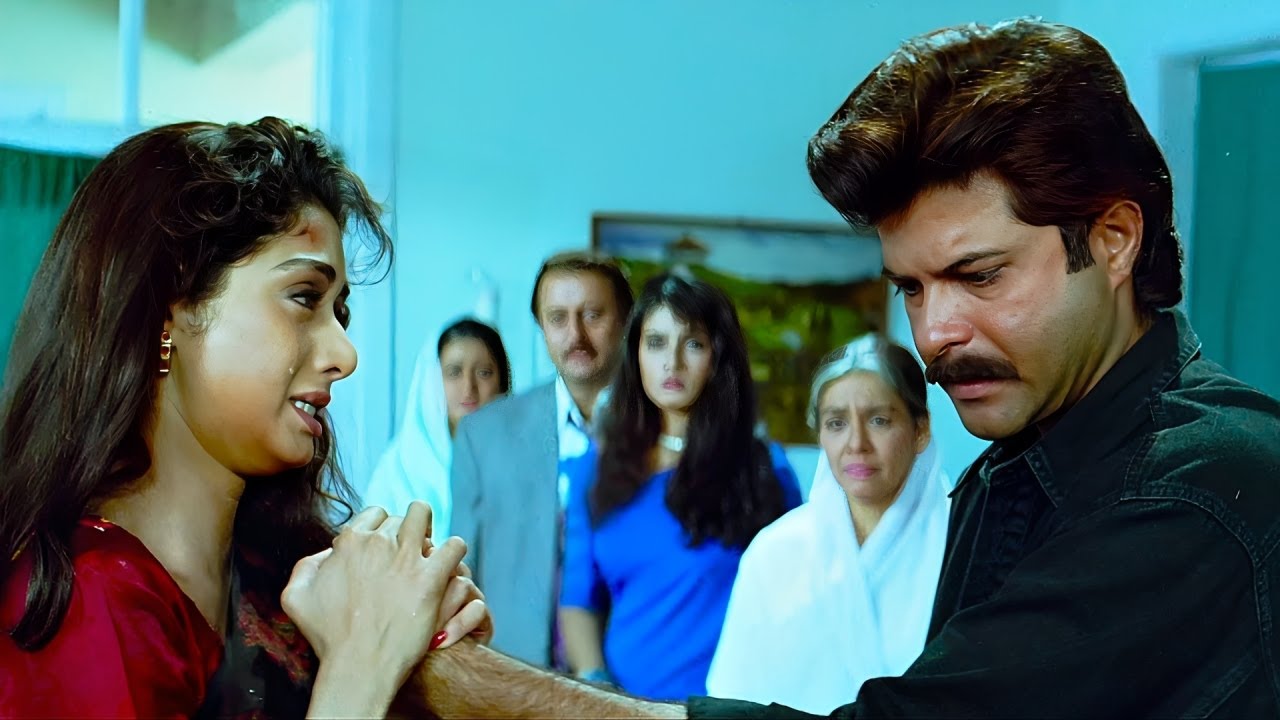 अहंकार और करोड़ो रूपए छोड़ नौकर के साथ घर बसाया | Sri devi दर्द भरा सीन | Anil Kapoor | Hindi Movie