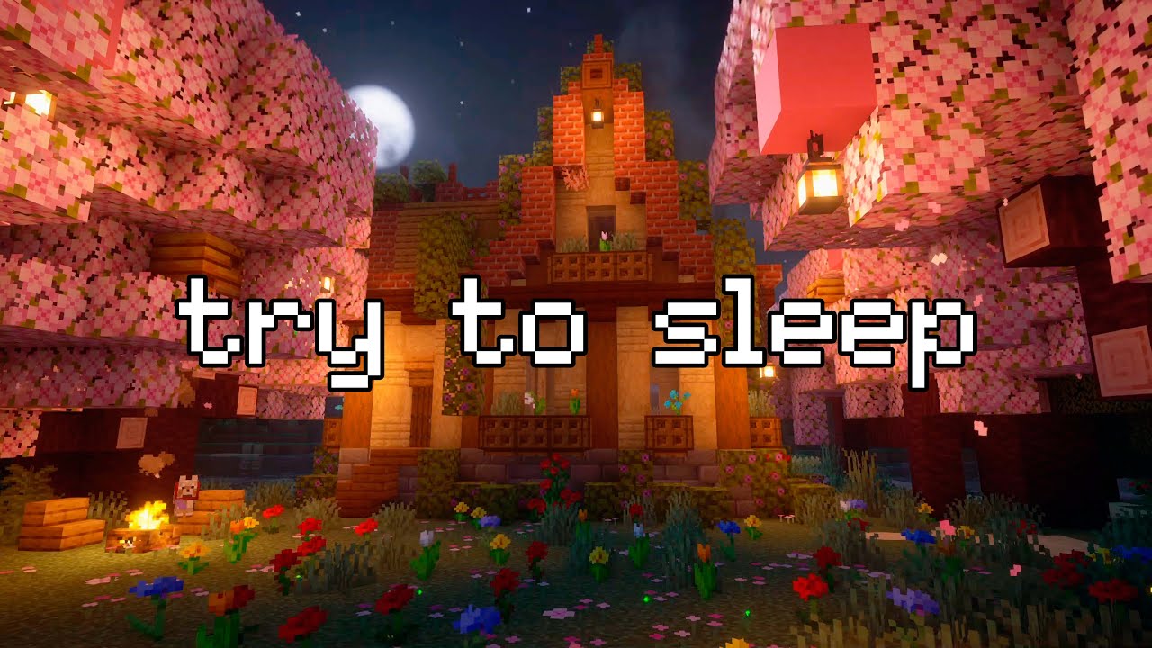 no more thinking tonight... (minecraft music + ambience)