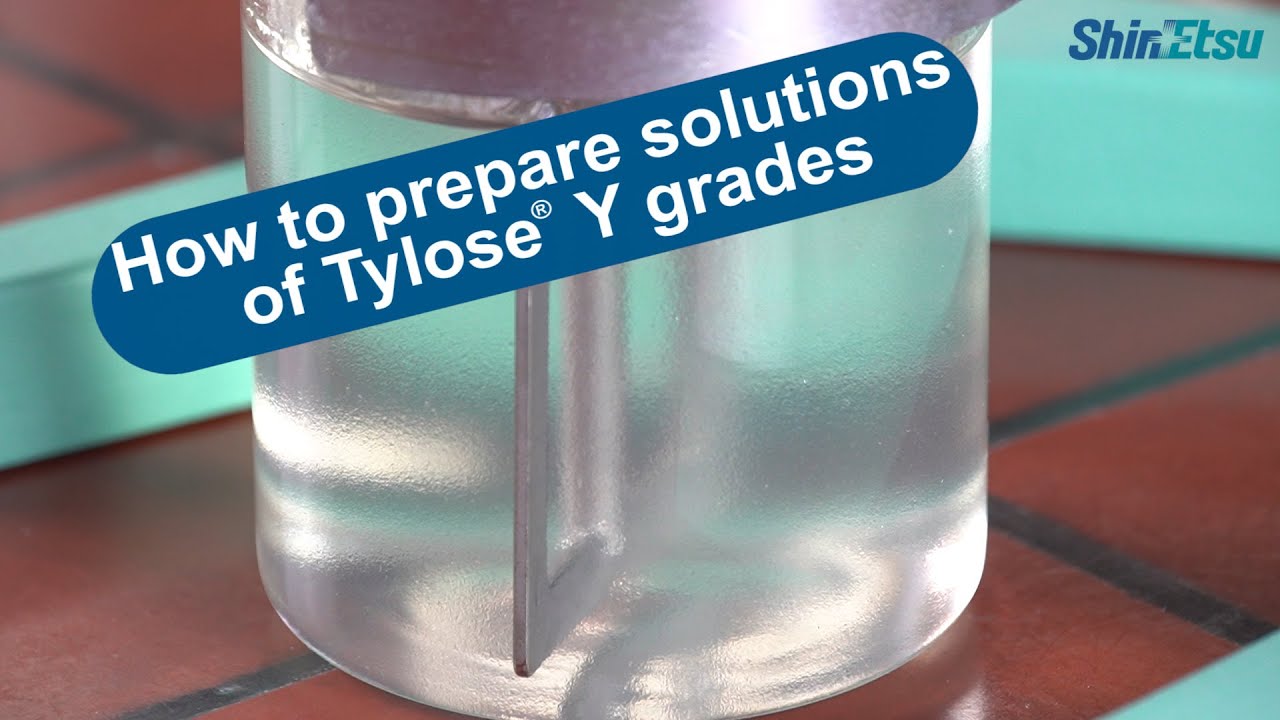 How to prepare solutions of Tylose  Y grades