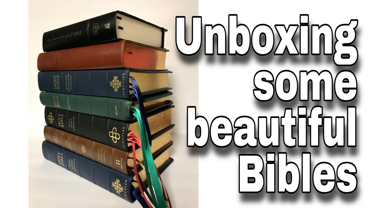 Unboxing some Schuyler Bibles, an RL Allan & More