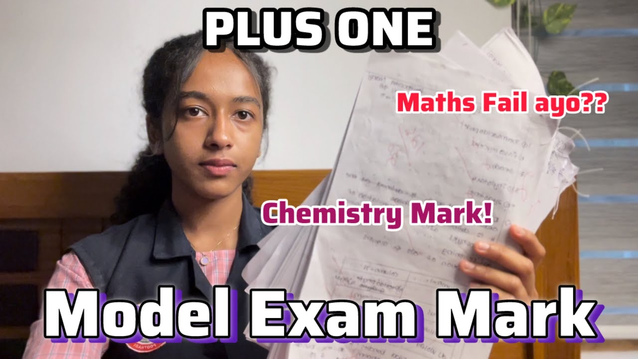🥲😭Plus One Model Exam Mark📉😰