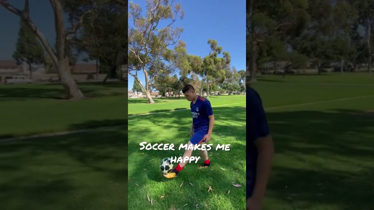 Soccer makes me happy 