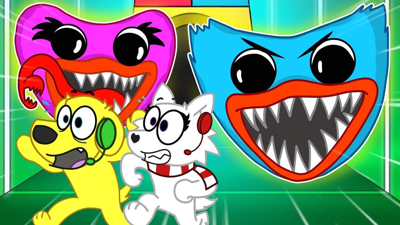 ROBLOX ESCAPE HUGGY WUGGY RUNNING HEADS! Poppy Playtime Бегущая голова Выживание
