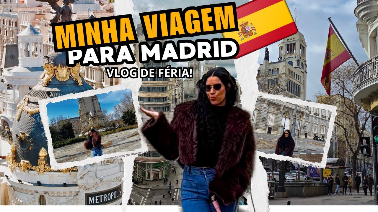 VLOG DA MINHA VIAGEM Á MADRID 2026 - ESPANHA 🇪🇸