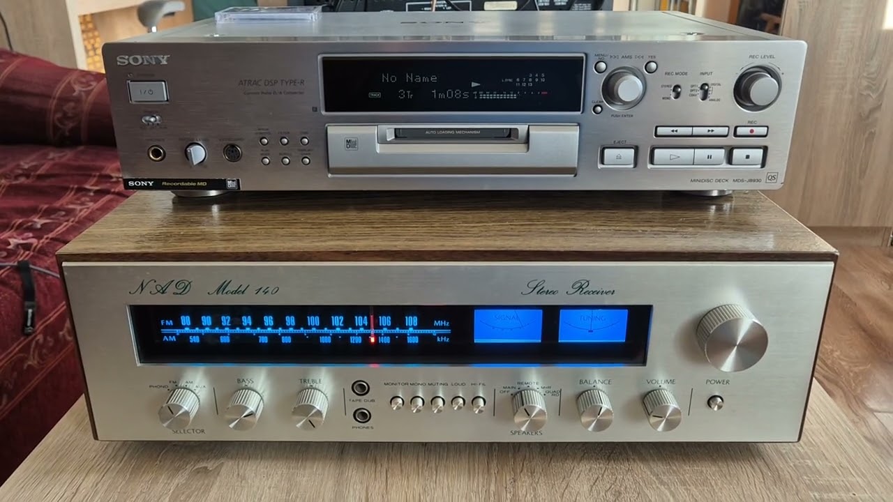 NAD 160   SONY MDS JB930 QS