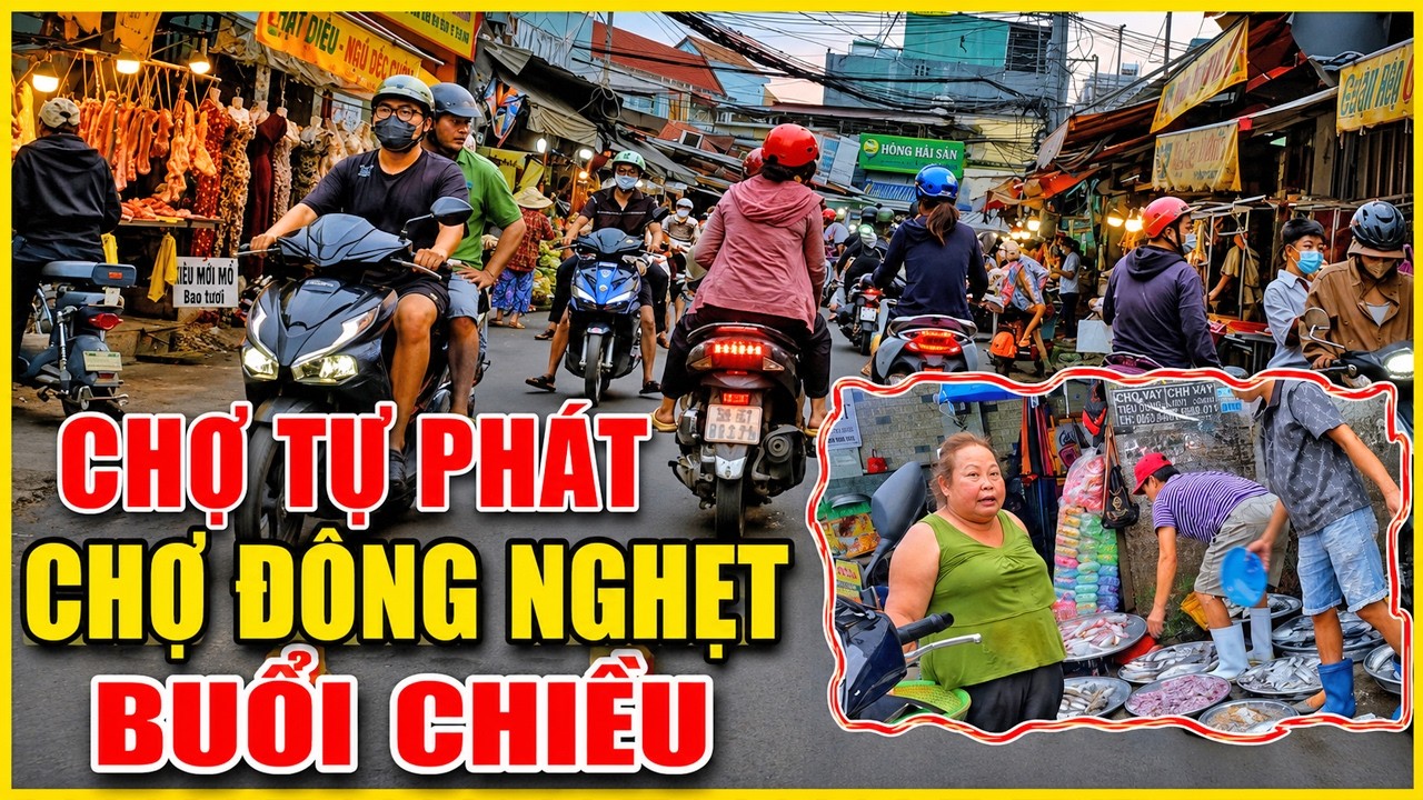 Chợ Tự Phát Hiệp Thành Gần Bến Xe Buýt