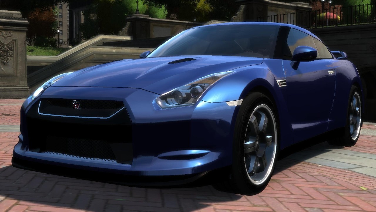 Краш-тесты Nissan GTR R35 в GTA IV