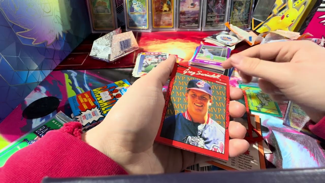 Opening assorted packs from deans dugout