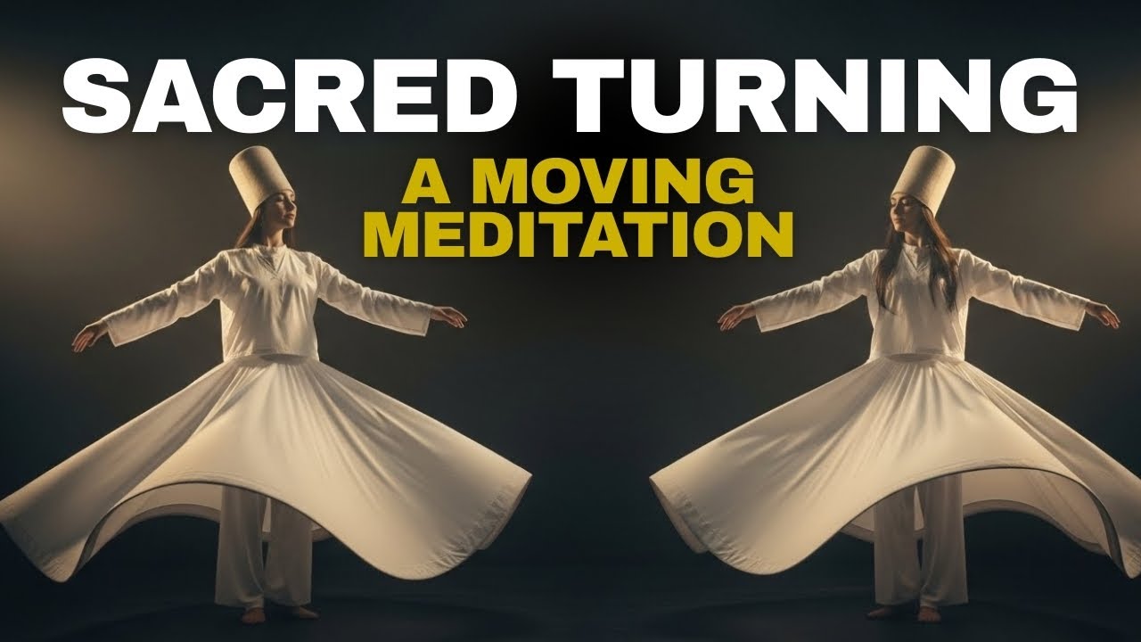 Sama Dance Meditation  Two Women Whirling in Sufi Stillness