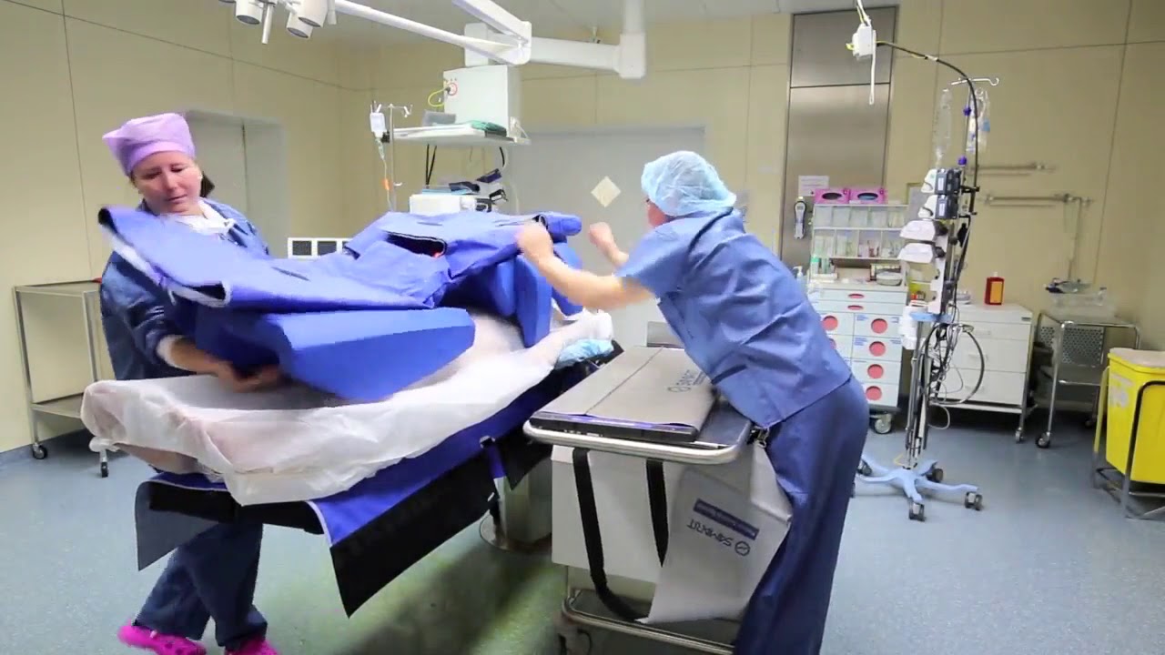 Prone Positioning for the COVID-19 Patient - PTS Patient turning system from SANPOS Switzerland
