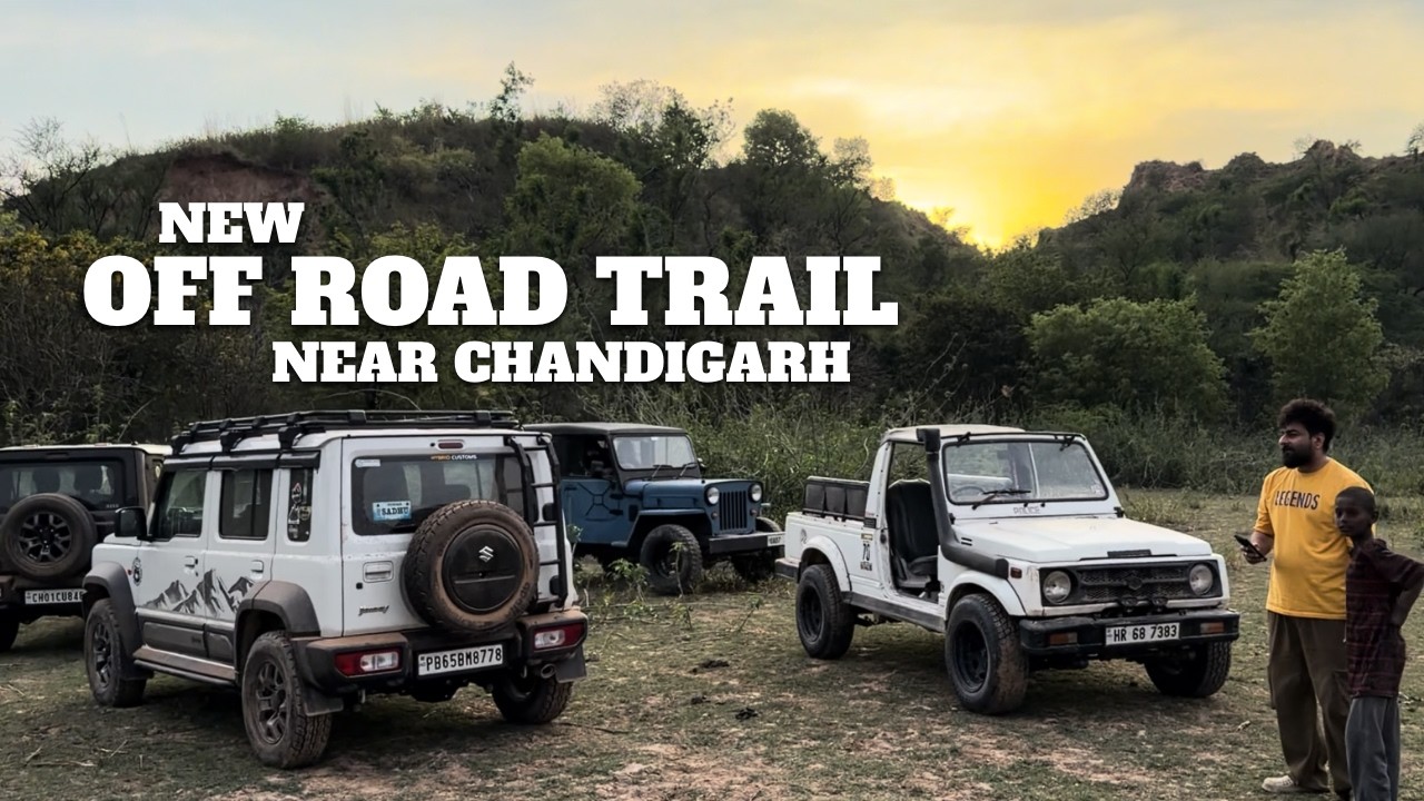 New Off Road Track near Chandigarh | Gypsy Jimny Jeep Major | Aaruksh