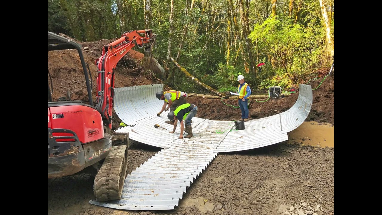 The Removal & Replacement of the Little Eagle Creek Culvert for Fish Passage
