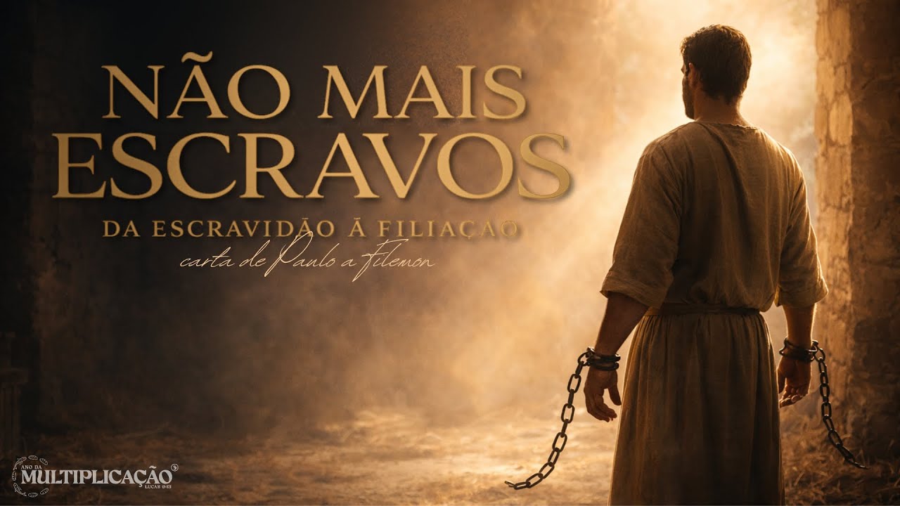 NÃO MAIS ESCRAVO, DA ESCRAVIDÃO A FILIAÇÃO, CARTA DE PAULO A FILEMON | TV ComBC