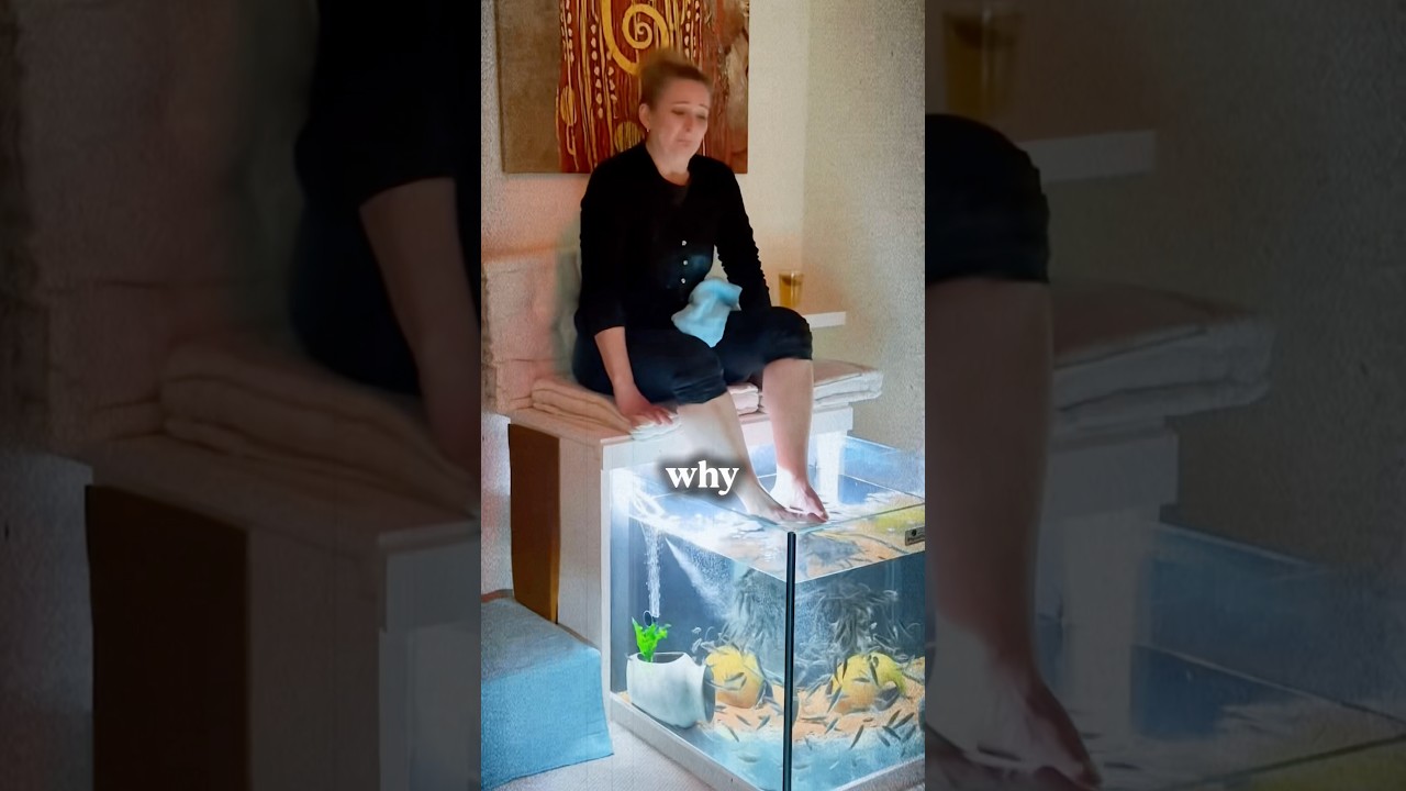 Правда о рыбьем педикюре 🐟 | Вирусный спа-тренд или секрет ухода за кожей?