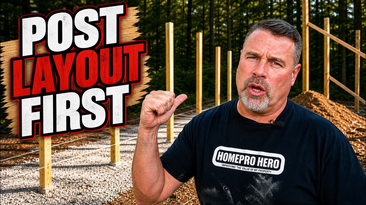 Pole Barn Build on a Budget | Planning, Posts & Headers (1)