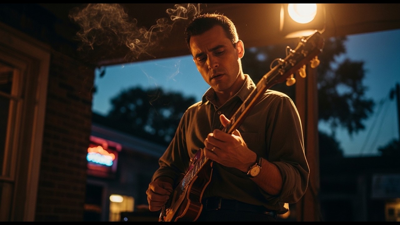1 Hour Relaxing 60s Blues Guitar – Midnight Electric Blues Vibes