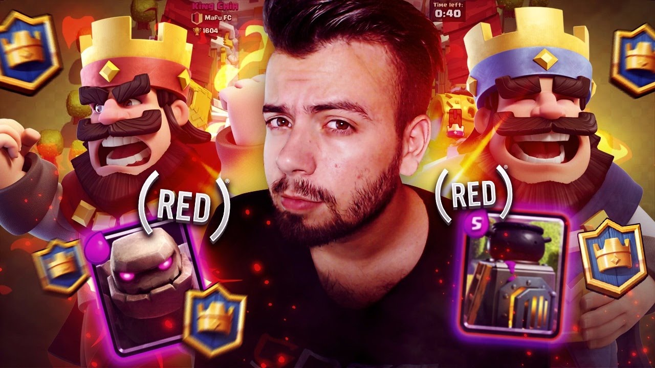 Clash Royale - RED e Deck Golem