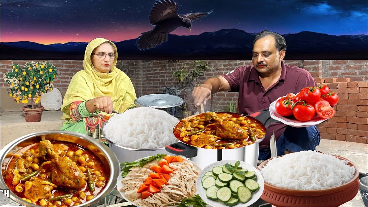 The Best Meal Made by Husband For Family Lahori Chana Murgh Recipe | Irma's family vlog 