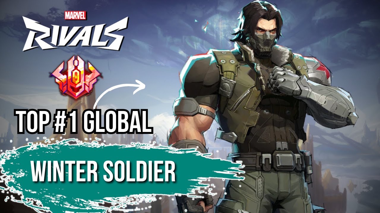 TOP #1 GLOBAL WINTER SOLDIER Takes Down MARVEL RIVALS in PRO GAMEPLAY
