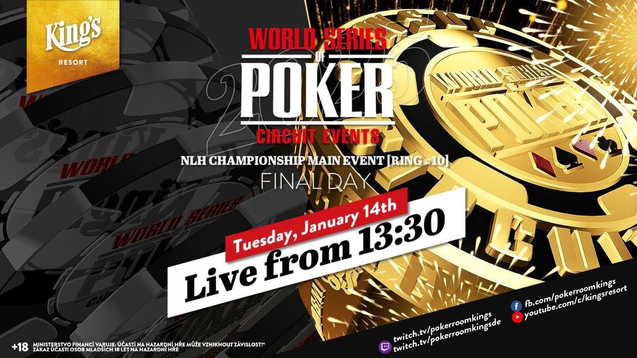 🏆 Final Table of €1.100 WSOP Circuit NLH Main Events (Ring #10) live from King's Resort 👑