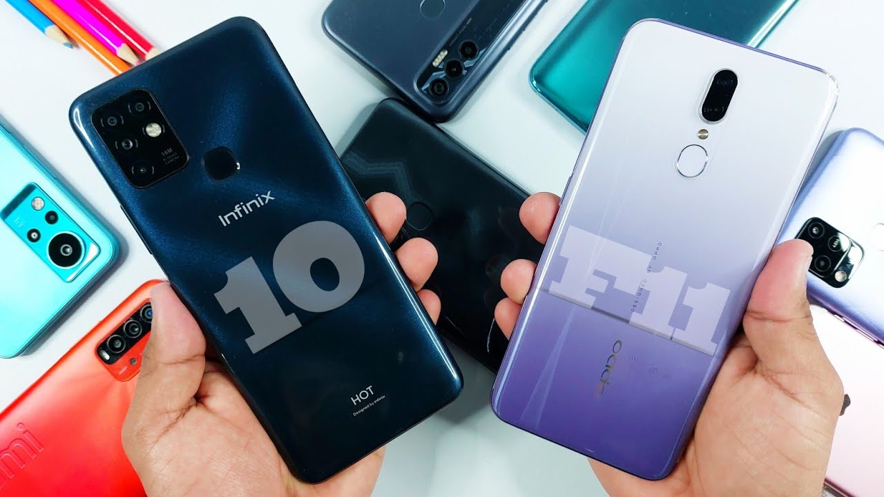 Infinix Hot 10 Vs Oppo F11 Speed Test & Ram Management
