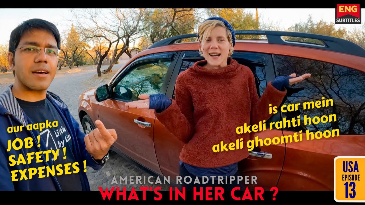SHE LIVES IN THIS CAR… ALONE | Travelled Solo Thousands of Miles in America