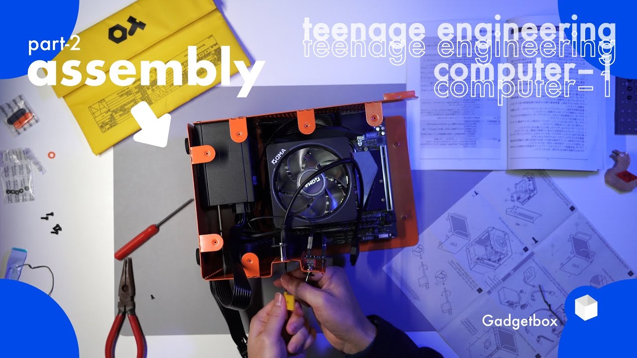teenage engineering computer-1 assembly